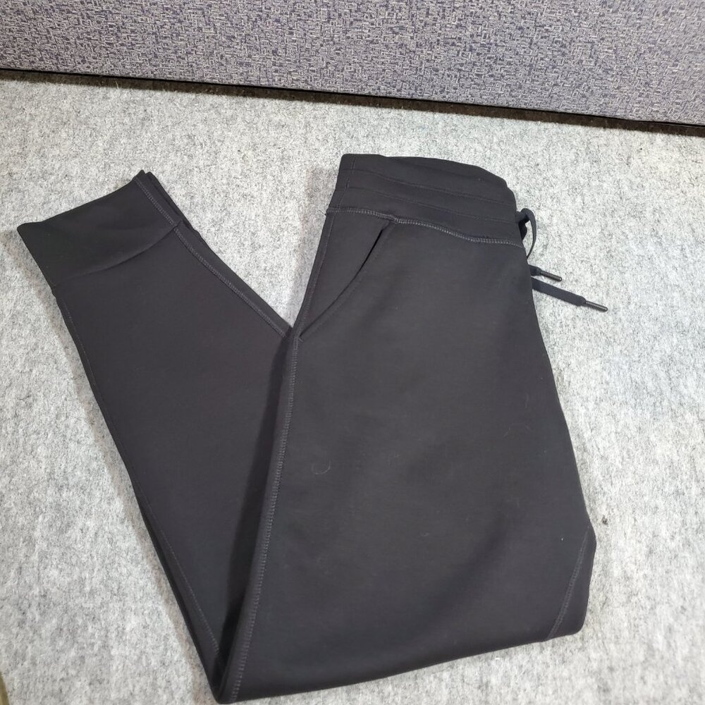32 degree heat Women's Small Fleece Tech Jogger Pants Black